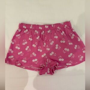 PINK Victoria's Secret Cherry Print Shorts